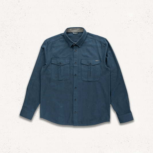 Munro Flannel Shirt - Seastorm