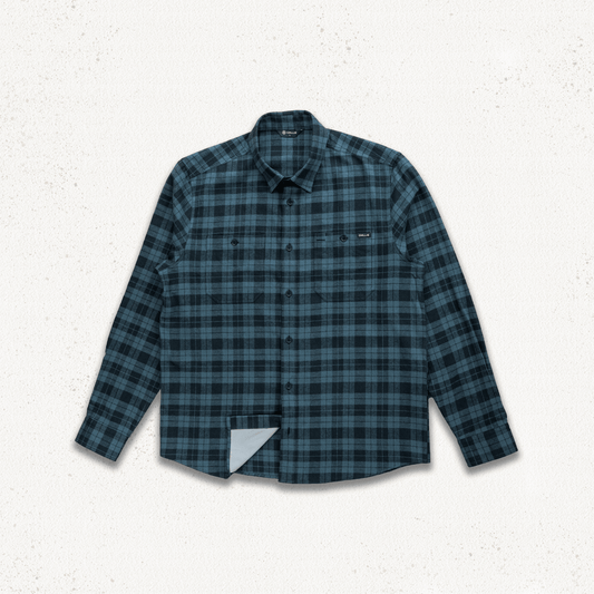 Brae Flannel Shirt - Offshore