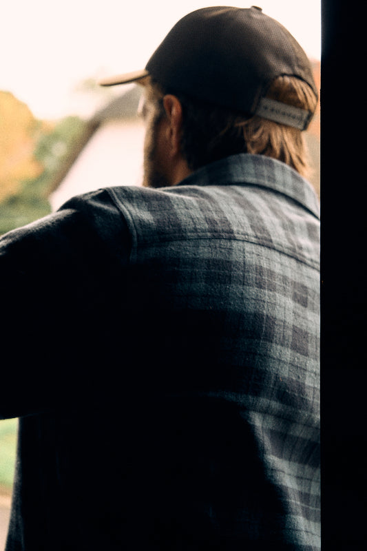 Brae Flannel Shirt - Offshore