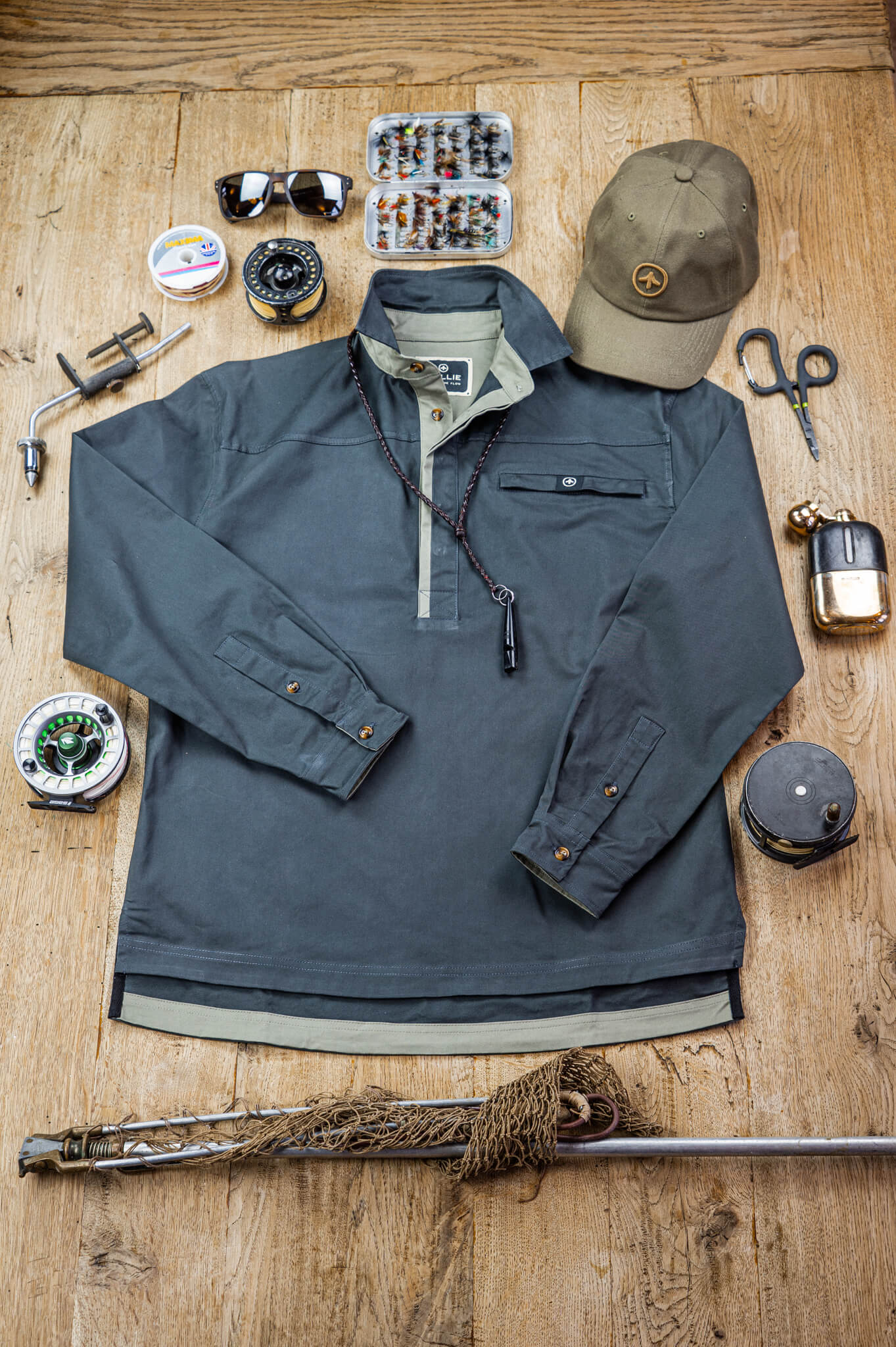 Hill Loch Shirt - Dark Denim