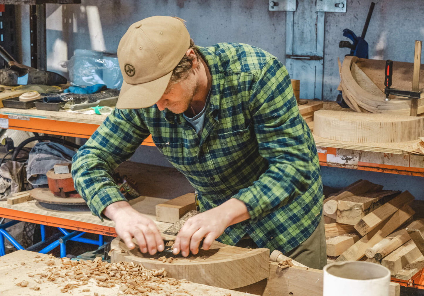 Rollock Canvas Cap - Tan