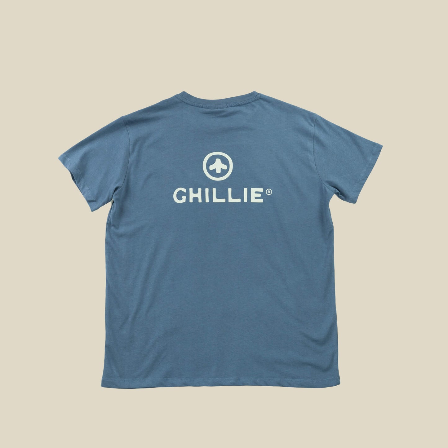 Organic Cotton Logo Tee - Bluestone
