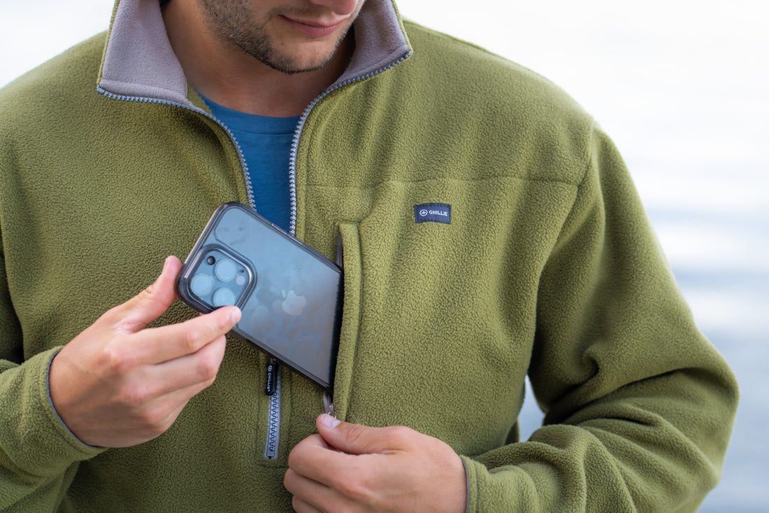 Ghillie Kinloch Fleece in Green