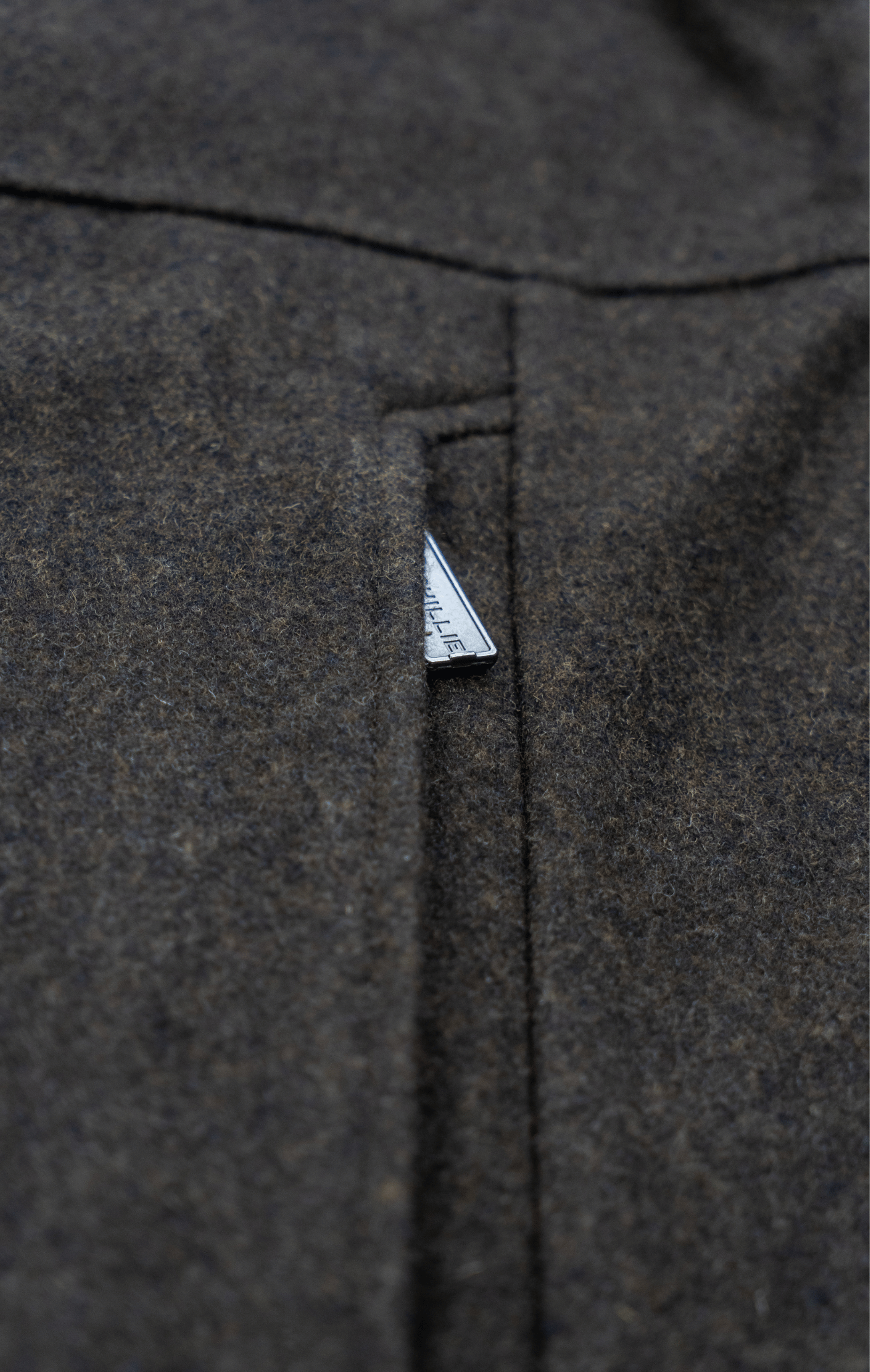 Torr Wool Gilet - Peat