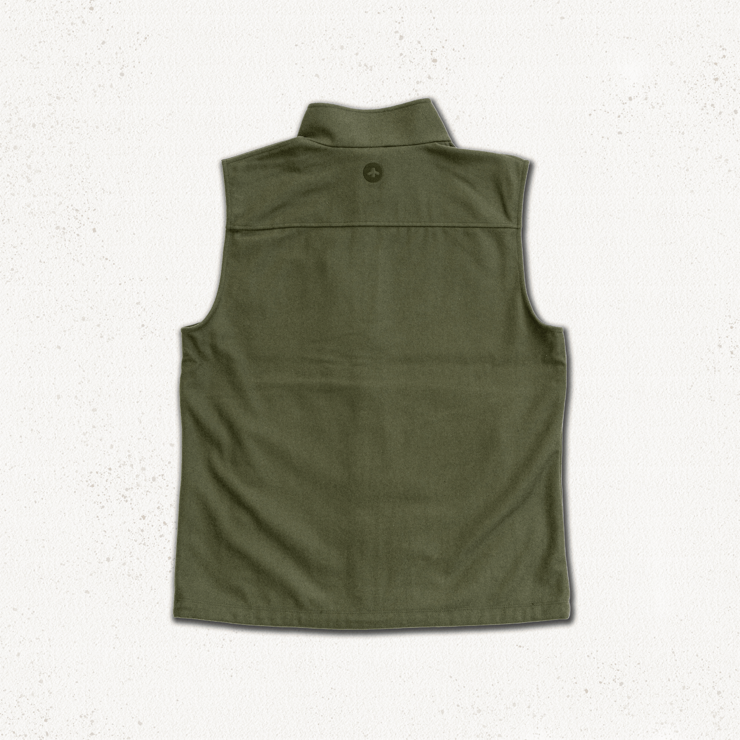 Torr Wool Gilet - Heather Green