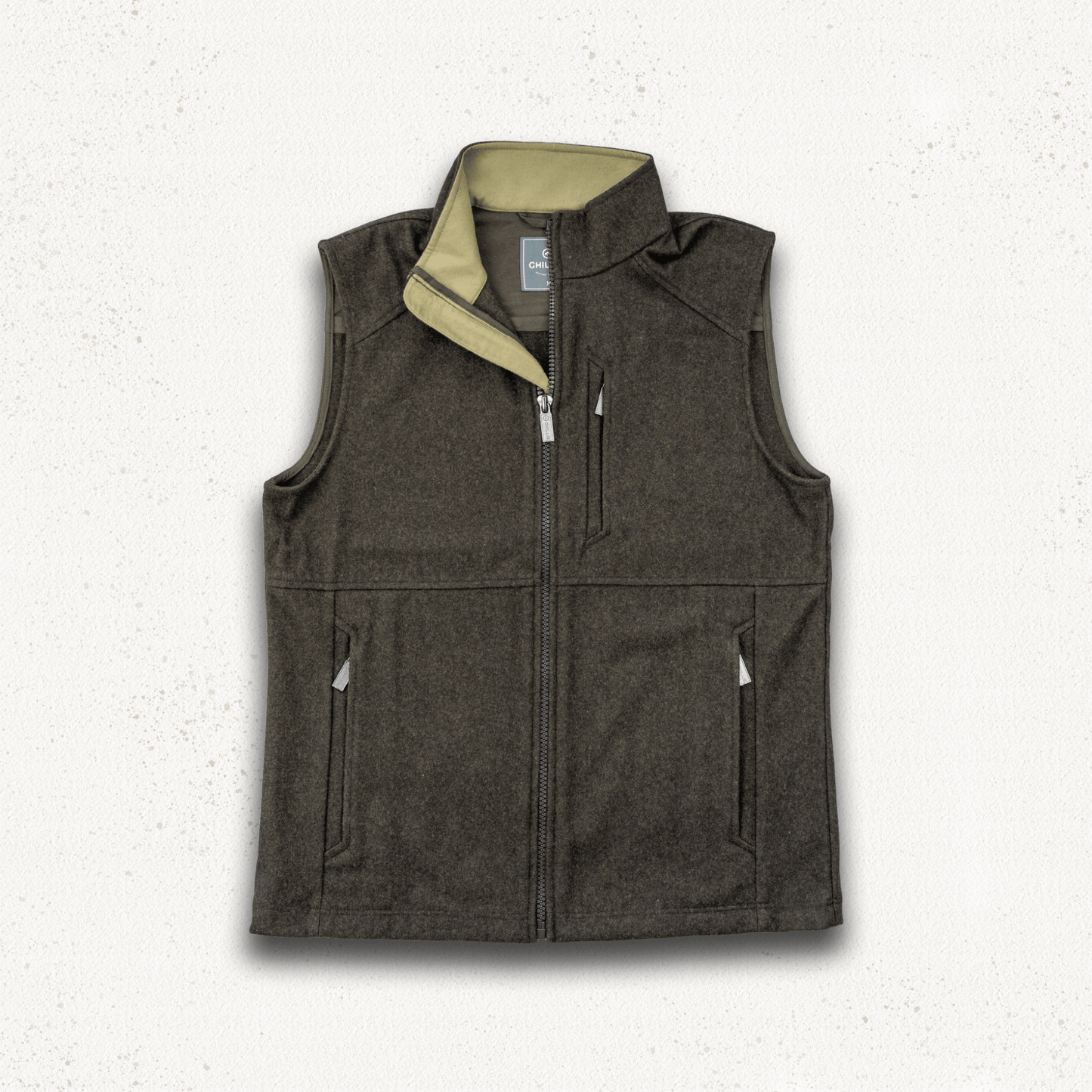 Torr Wool Gilet - Peat | Ghillie Clothing