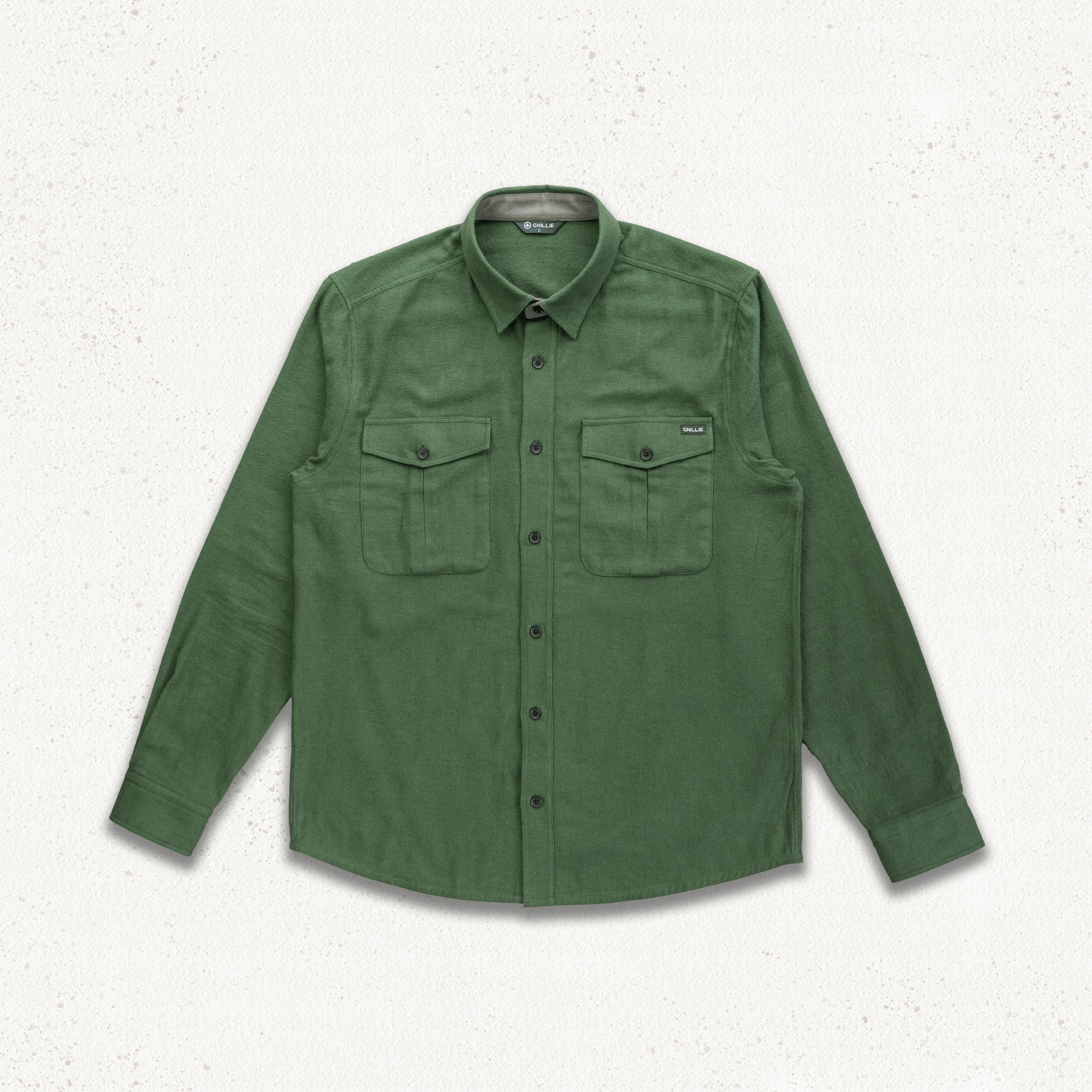 Munro Flannel — Rifle Green