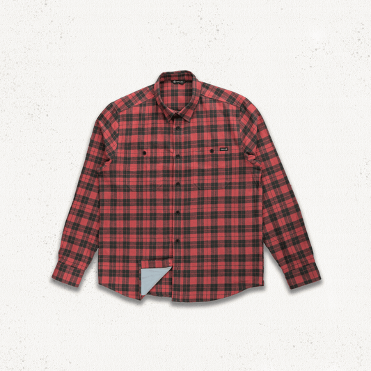 Brae Flannel Shirt - Raven