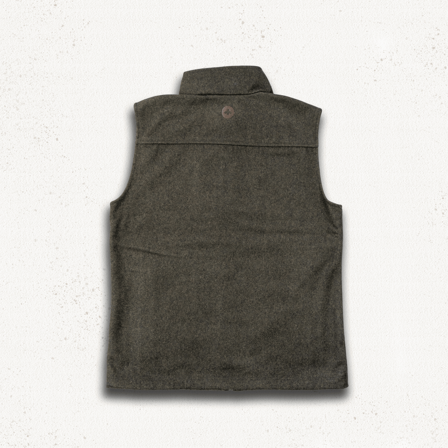 Torr Wool Gilet - Peat