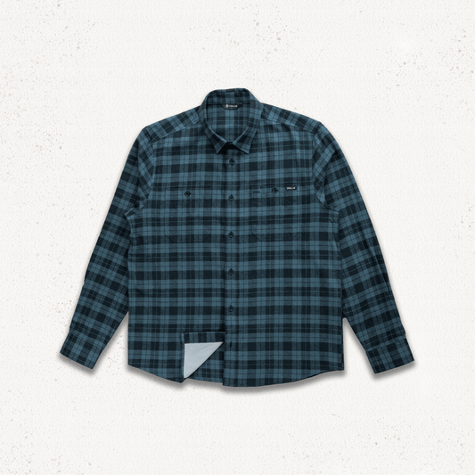 Brae Flannel Shirt - Offshore