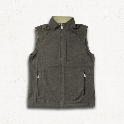 Torr Wool Gilet - Peat