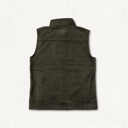 Torr Wool Gilet - Peat