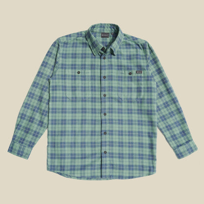 Brae Flannel Shirt - Blue/Green