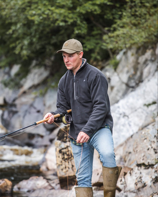 Kinloch Recycled Fleece Shirt - Charcoal