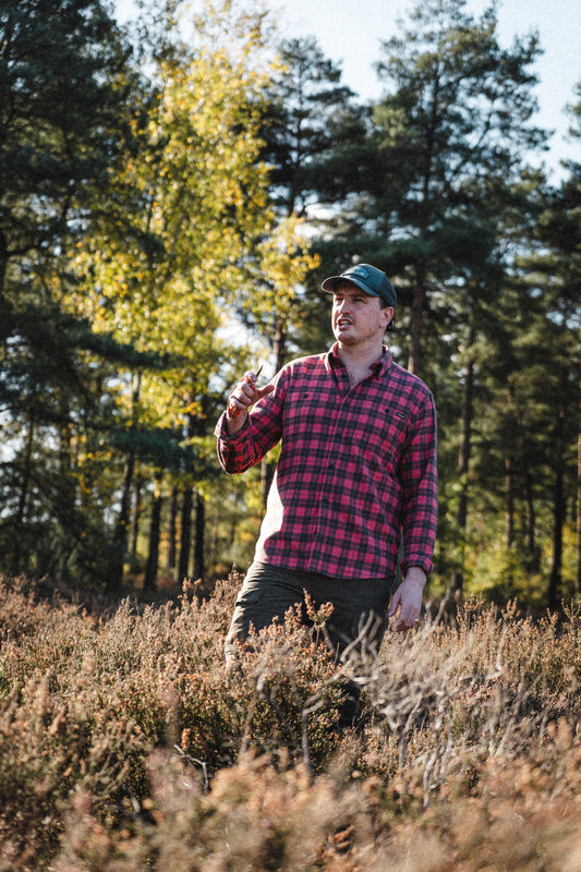 Brae Flannel Shirt - Raven