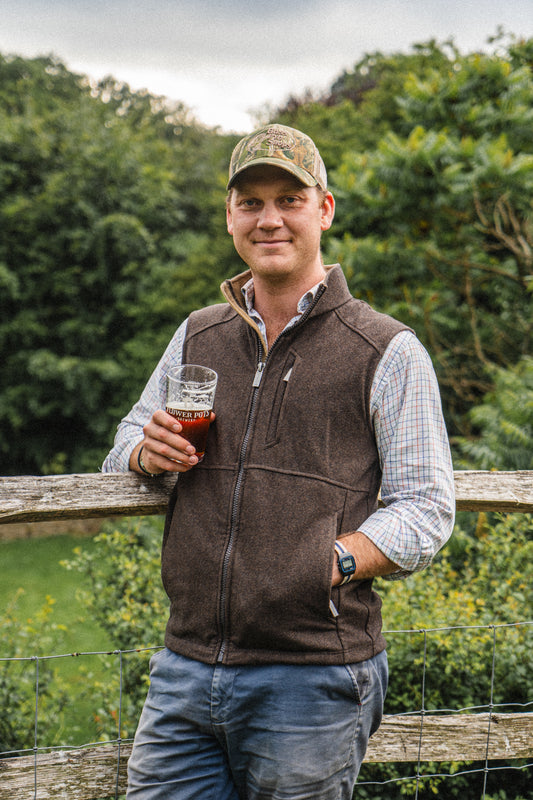 Torr Wool Gilet - Peat
