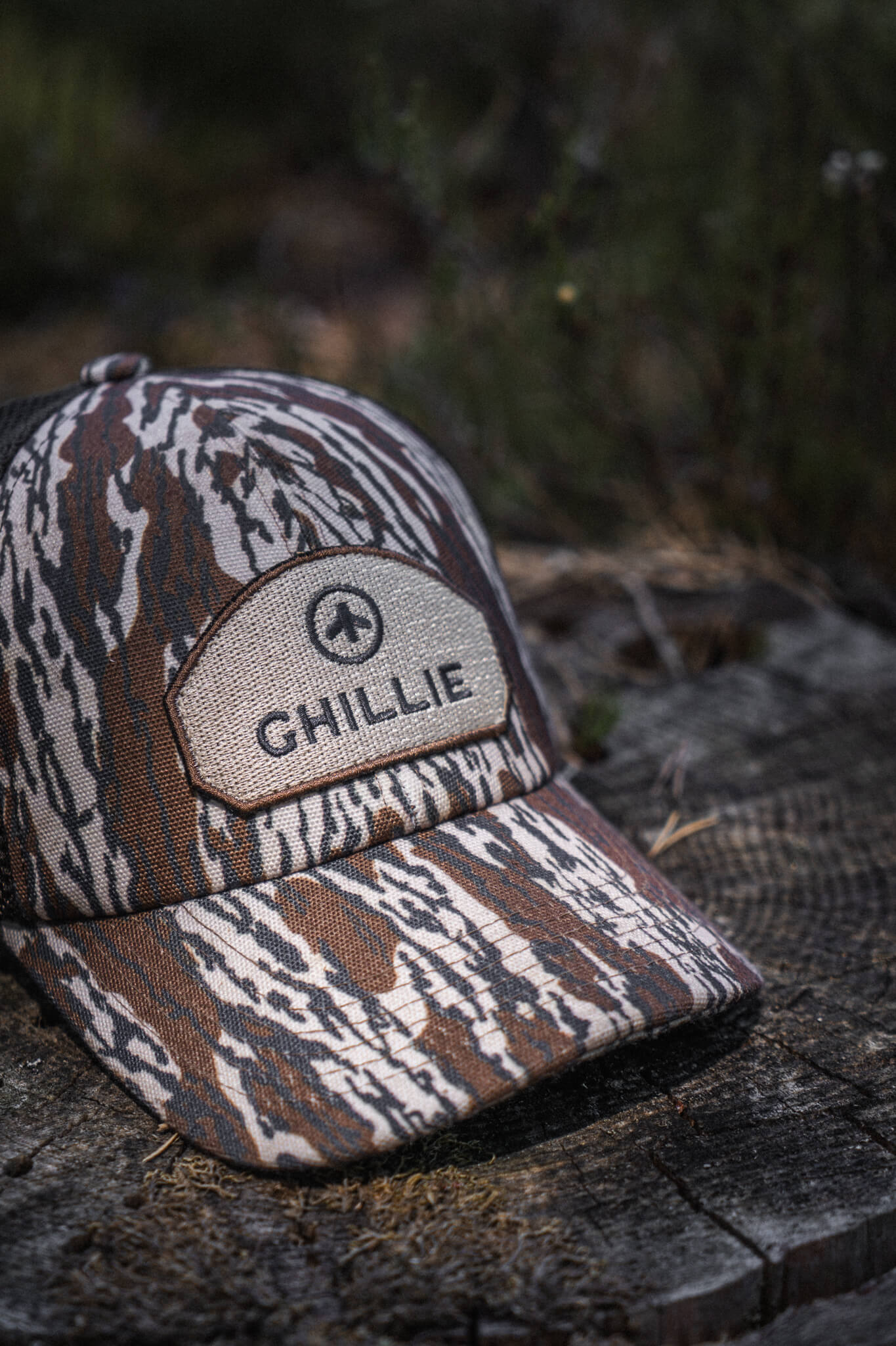 Camo Trucker Cap - Bark