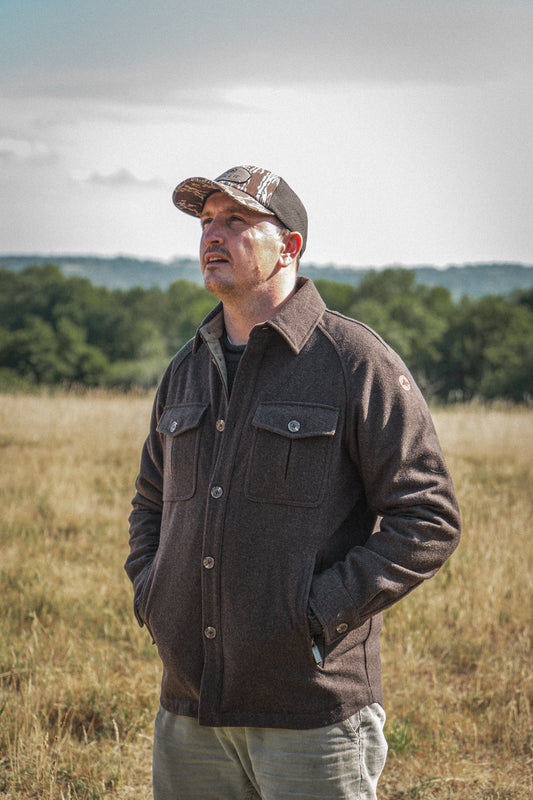 Camo Trucker Cap - Bark