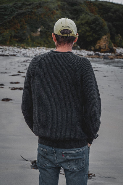 Tarbert Fisherman's Jumper - Slate