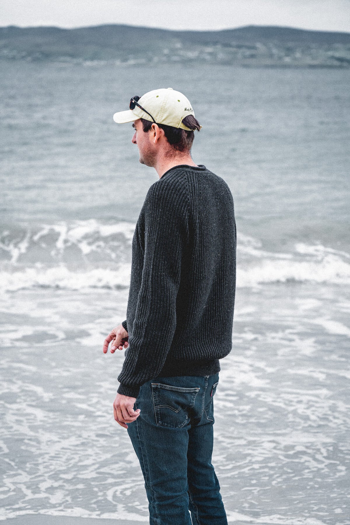 Tarbert Fisherman's Jumper - Slate